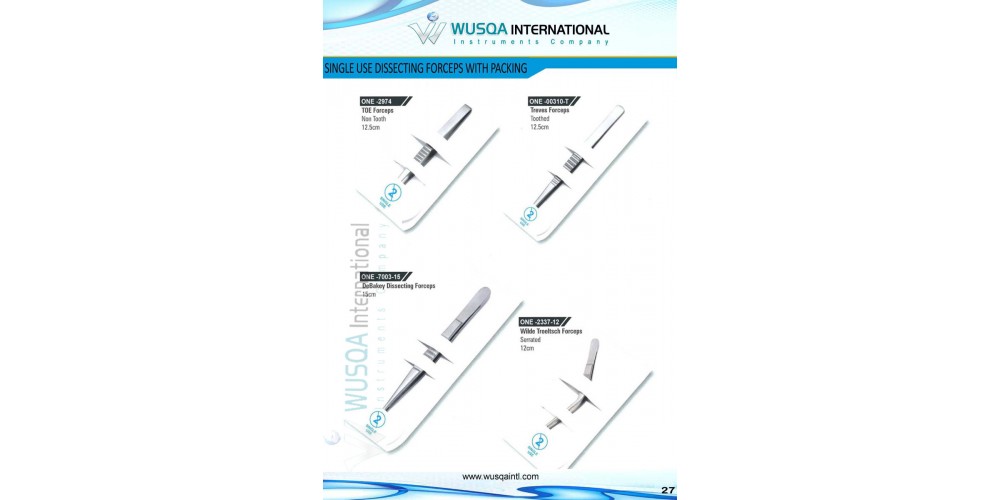 Single Use Dissecting Forceps